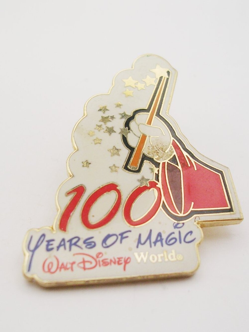 2002 Walt Disney World Pin Trading Lapel 100 Years Of Magic